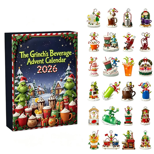 Adventskalender Weihnachtsgetränke 2026 — 24 Sammelfiguren zum Aufhängen